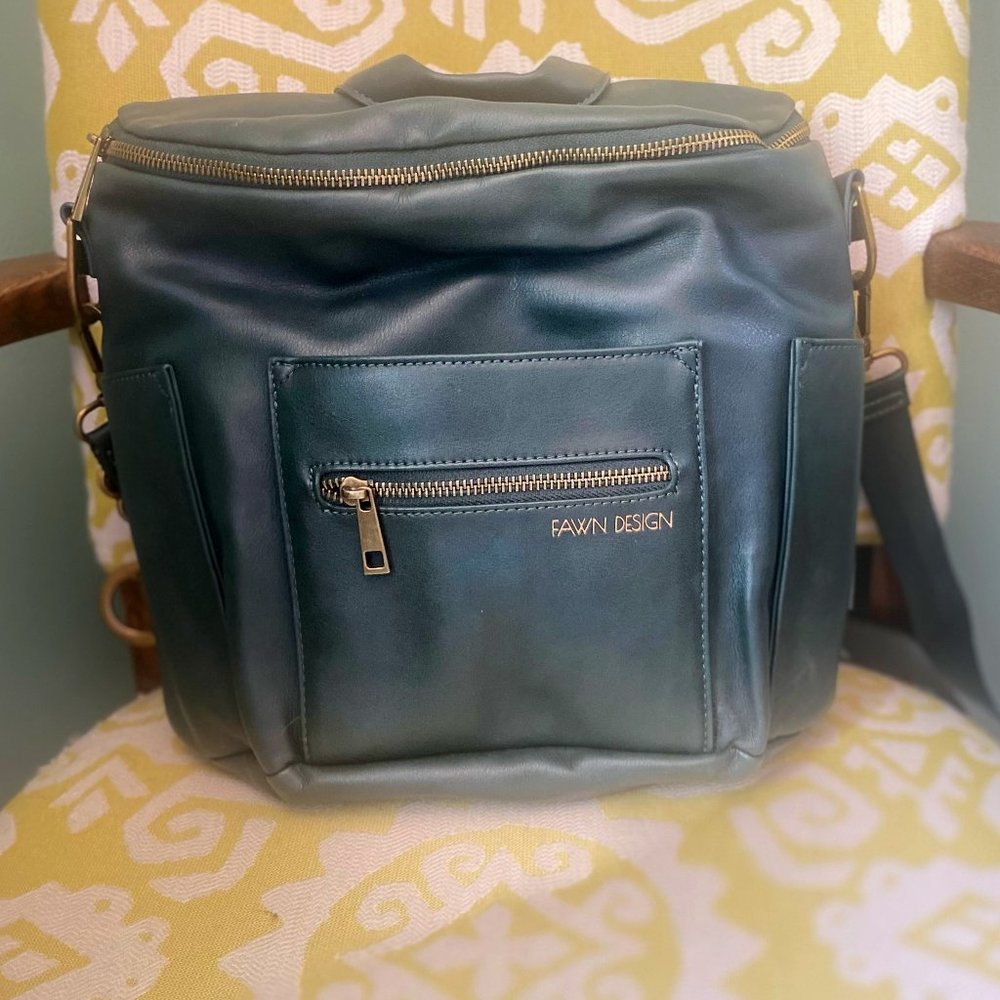 Fawn Design Mini Backpack (Hunter Green)